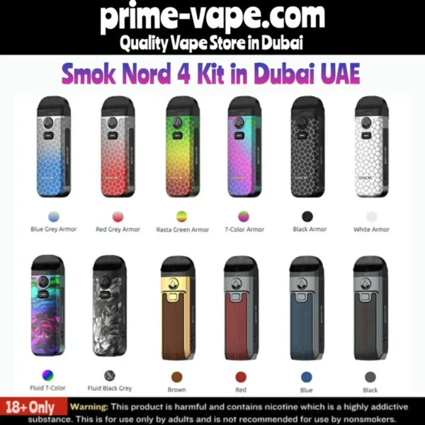 Smok Nord 4 Kit 80W 2000mAh Pod System Device | Dubai UAE