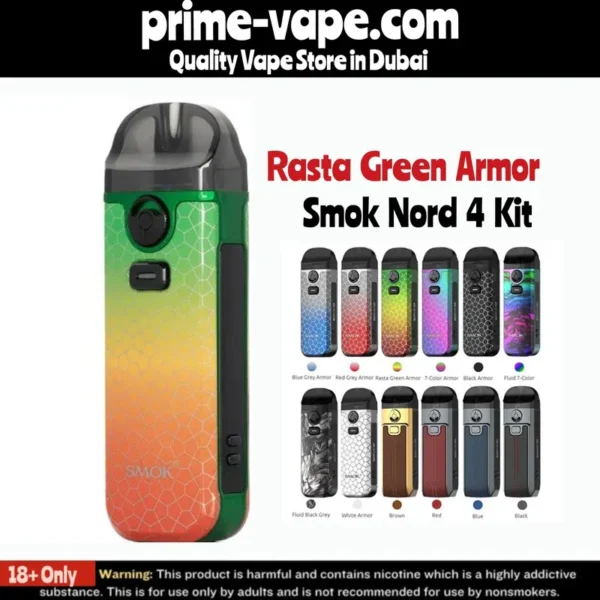 Smok Nord 4 Kit 80W 2000mAh Pod System Device | Dubai UAE