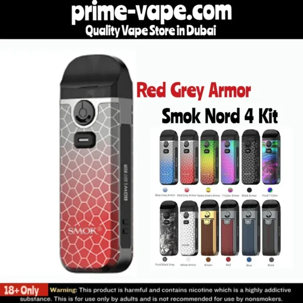 Smok Nord 4 Kit 80W 2000mAh Pod System Device | Dubai UAE