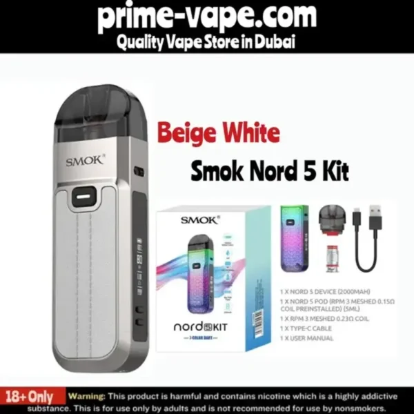 Smok Nord 5 Kit 80W Pod System 2000mAh 5ml- Prime Vape UAE