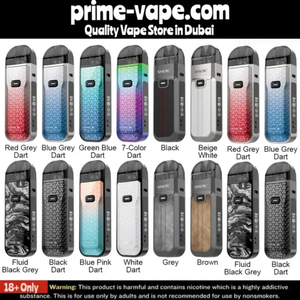 Smok Nord 5 Kit 80W Pod System 2000mAh 5ml- Prime Vape UAE