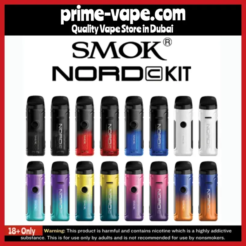 Buy Smok Nord C Pod System kit 4.5ml 1800mAh 50w- Dubai UAE