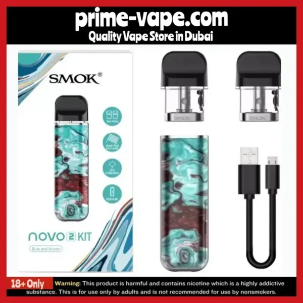 Smok Novo 2 Pod System Kit 25W 800mAh 2ml in Dubai UAE