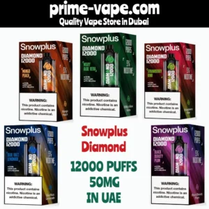 Snowplus Diamond 12000 Puffs disposable vape | Prime Vape UAE