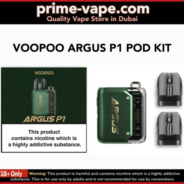 New Voopoo Argus P1 Kit 800mAh 20W Pod System in Dubai UAE