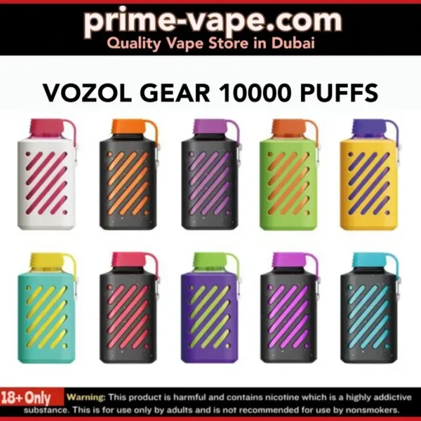 New Vozol Gear 10000 Puffs Disposable Vape in Dubai UAE