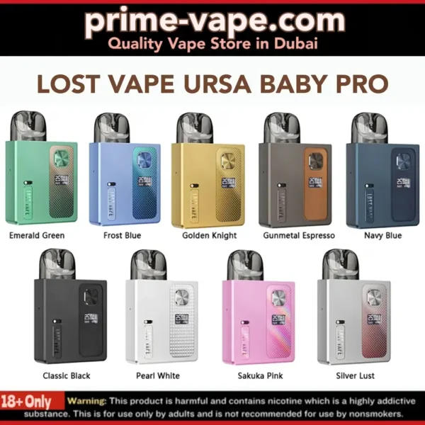 LOST VAPE URSA BABY PRO 25W Pod System Kit in Dubai UAE