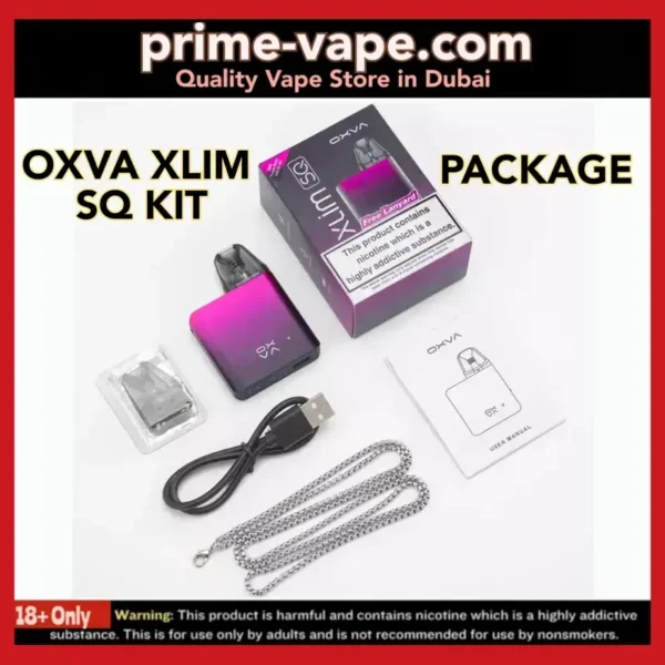 OXVA XLIM SQ Kit 900mAh 25W 2ml Pod System in Dubai UAE