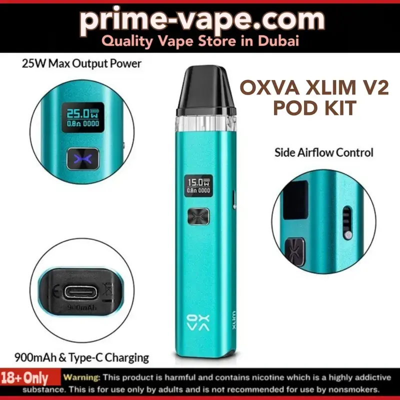 OXVA XLIM V2 Pod System Kit 900mAh 25W in Dubai UAE