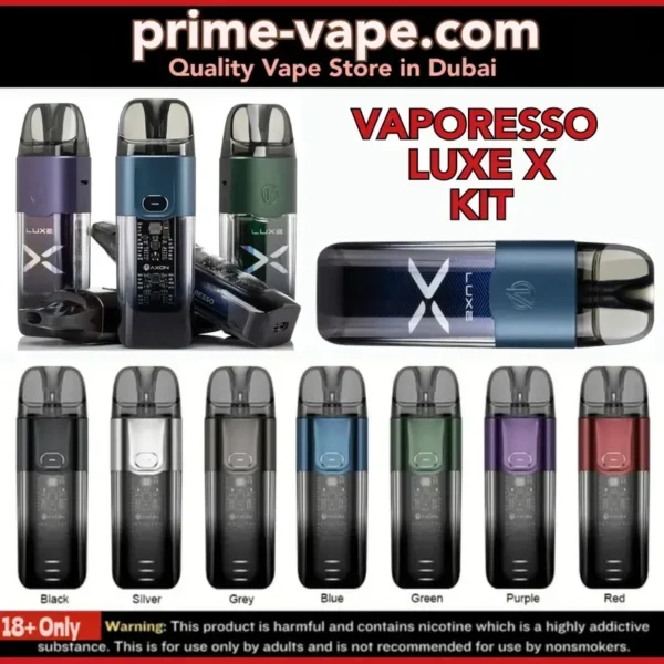 VAPORESSO Luxe X Kit 1500mAh Pod System 40W in Dubai UAE