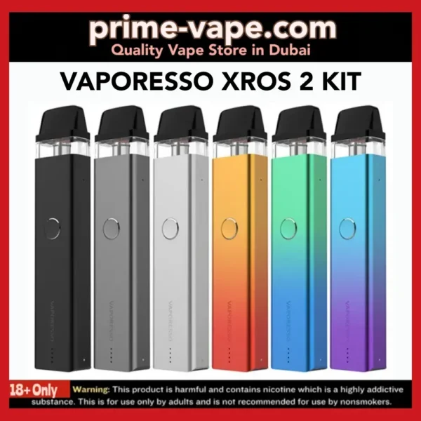 Vaporesso Xros 2 Kit 1000mAh 11-16W Pod System in Dubai UAE