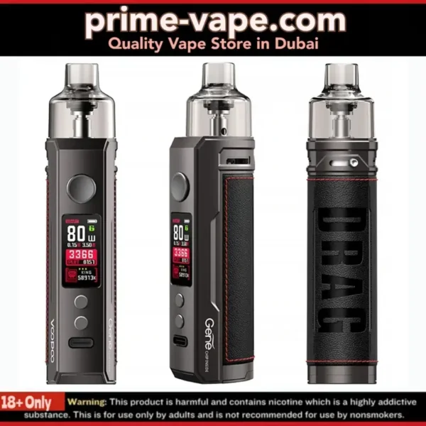 VOOPOO Drag X Pod Mod Kit 80W in Dubai | Prime Vape UAE