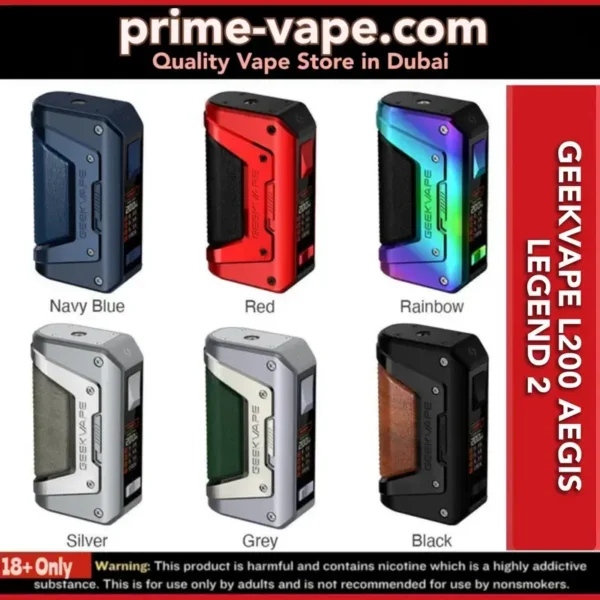 Geekvape L200 Aegis Legend 2 Kit 200W in Dubai UAE- Best