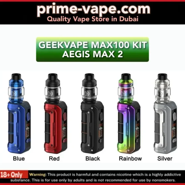 Geekvape Max100 Vape Device (Aegis Max 2) 100W in Dubai UAE