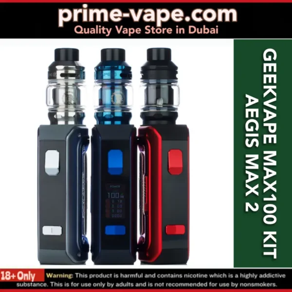 Geekvape Max100 Vape Device (Aegis Max 2) 100W in Dubai UAE