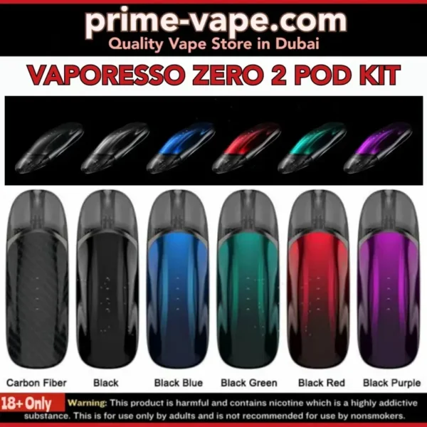 VAPORESSO ZERO 2 Kit 800mAh 3ml Pod System in Dubai UAE