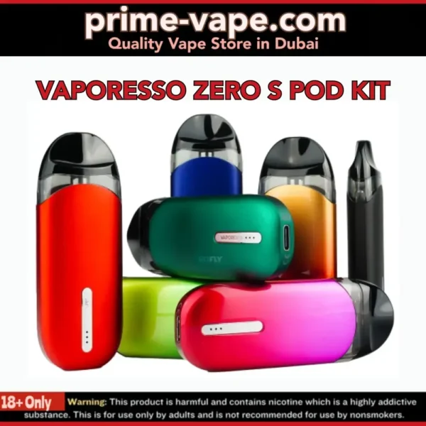 VAPORESSO ZERO S Kit 650mAh Pod Device 2ml in Dubai UAE