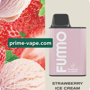 Fumo Strawberry Ice Cream 6000 Puffs Disposable Vape pod- King