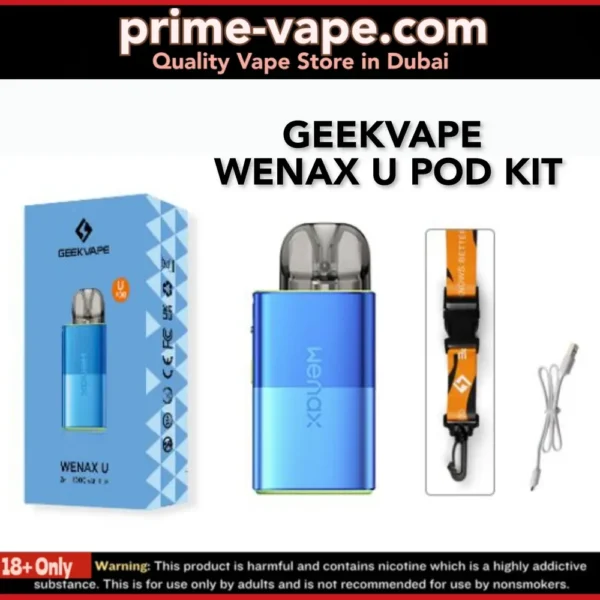Geekvape Wenax U Kit 1000mAh 20W Pod System- Dubai UAE