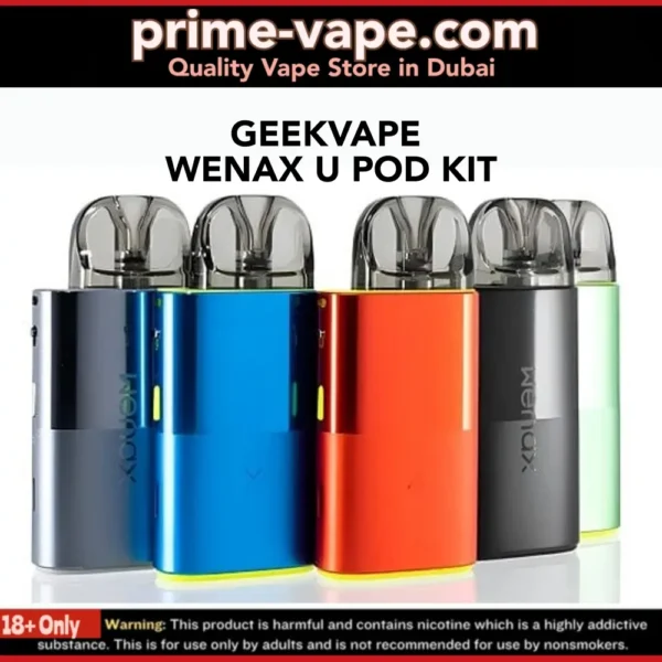 Geekvape Wenax U Kit 1000mAh 20W Pod System- Dubai UAE