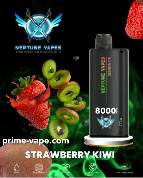 Neptune 8000 Puffs Disposable Vape in Dubai UAE- Best Kit