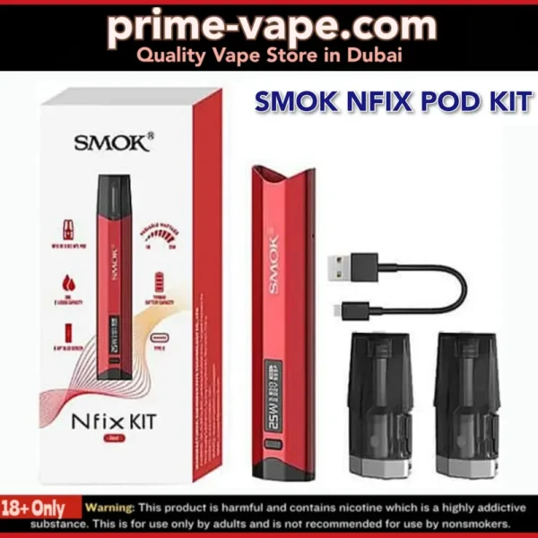SMOK Nfix Pod Kit 25W 700mAh in Dubai UAE- Best Pod System