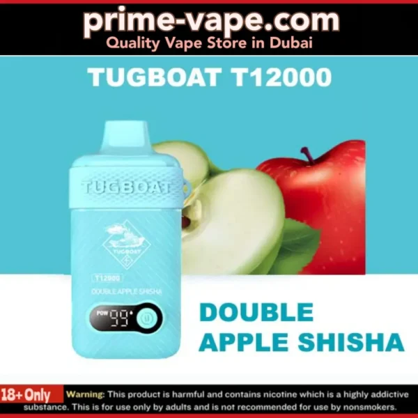 New Tugboat T12000 Disposable Vape in Dubai- Best 12000 Puffs