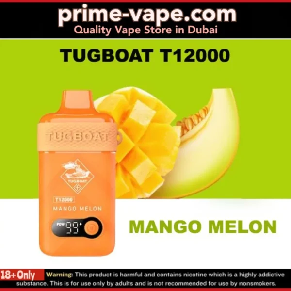 New Tugboat T12000 Disposable Vape in Dubai- Best 12000 Puffs