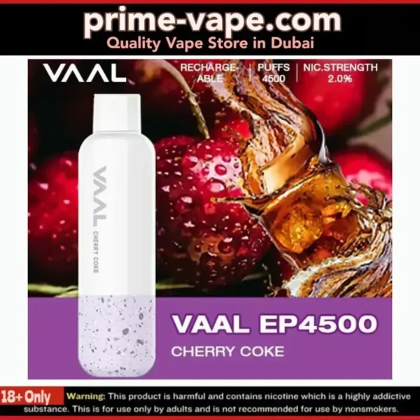 VAAL EP4500 Disposable Vape in Dubai- Rechargeable 4500 Puffs