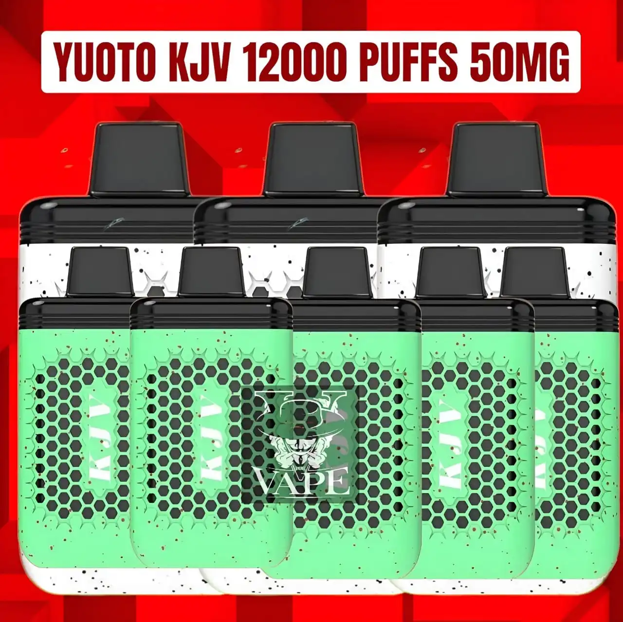 New Best Yuoto KJV 12000 Puffs Disposable Vape in Dubai UAE