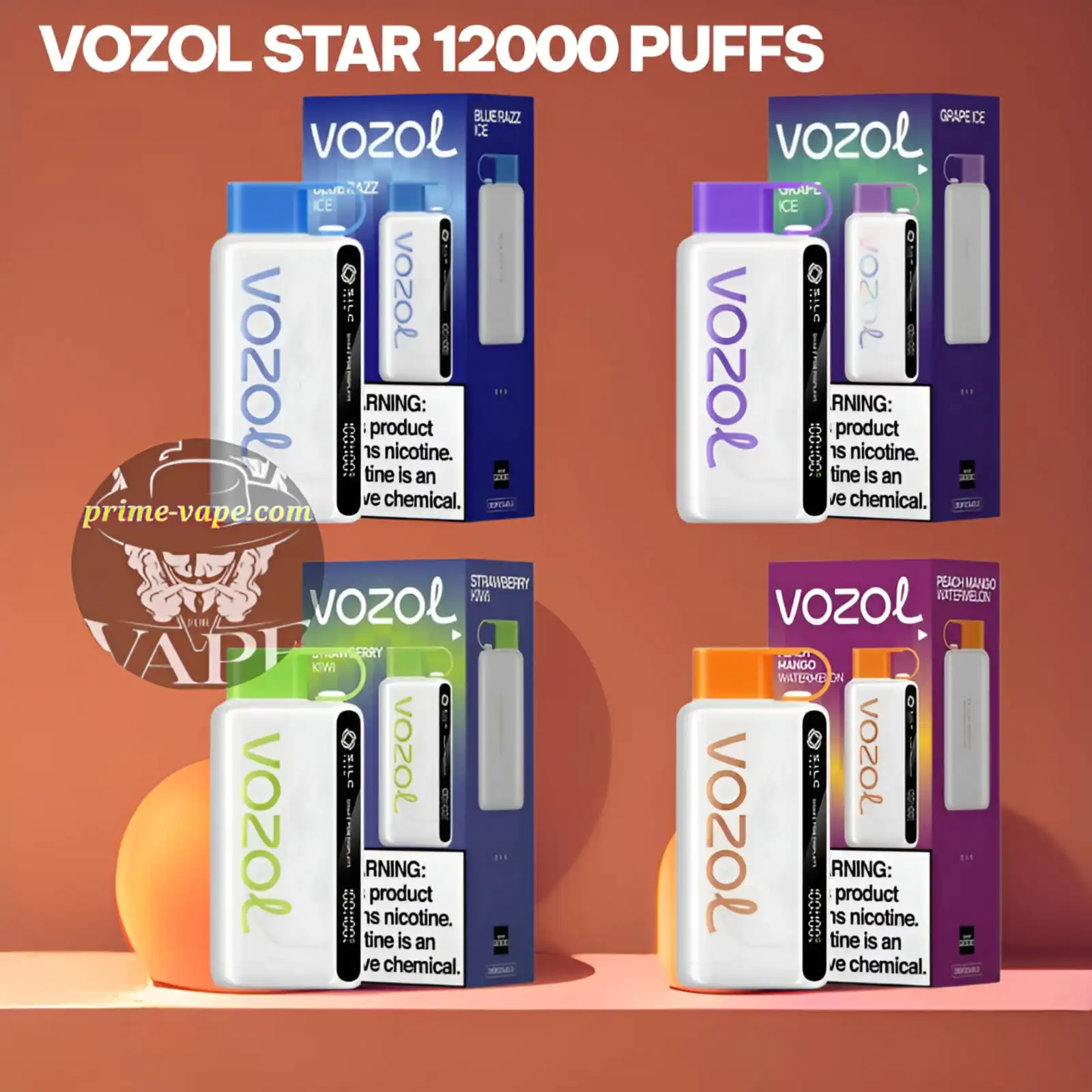 Vozol Star 12000 Puffs Disposable Vape UAE