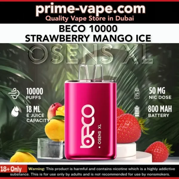 BEST BECO OSENS XL 10000 Puffs Disposable Vape- Dubai UAE