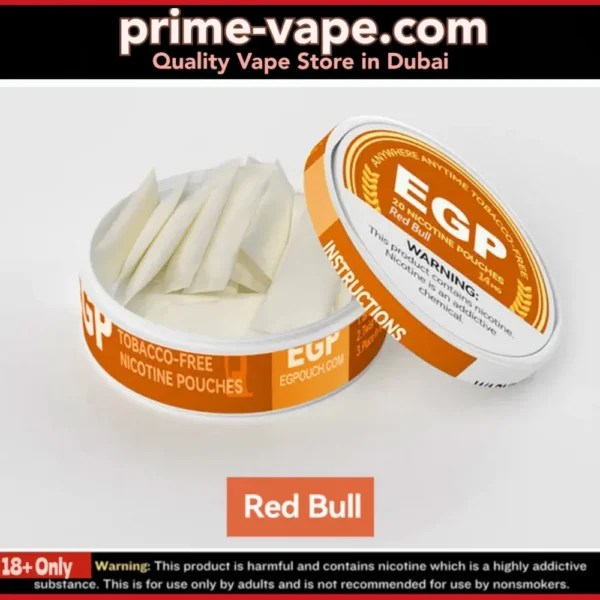 EGP Nicotine Pouches 9mg & 14mg in Dubai | Prime Vape UAE