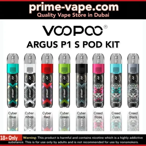 BEST VOOPOO ARGUS P1 S 25W 800mAh Kit in Dubai UAE