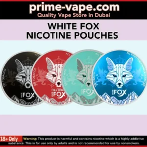 New White Fox Nicotine Pouches 16mg & 18mg in Dubai UAE