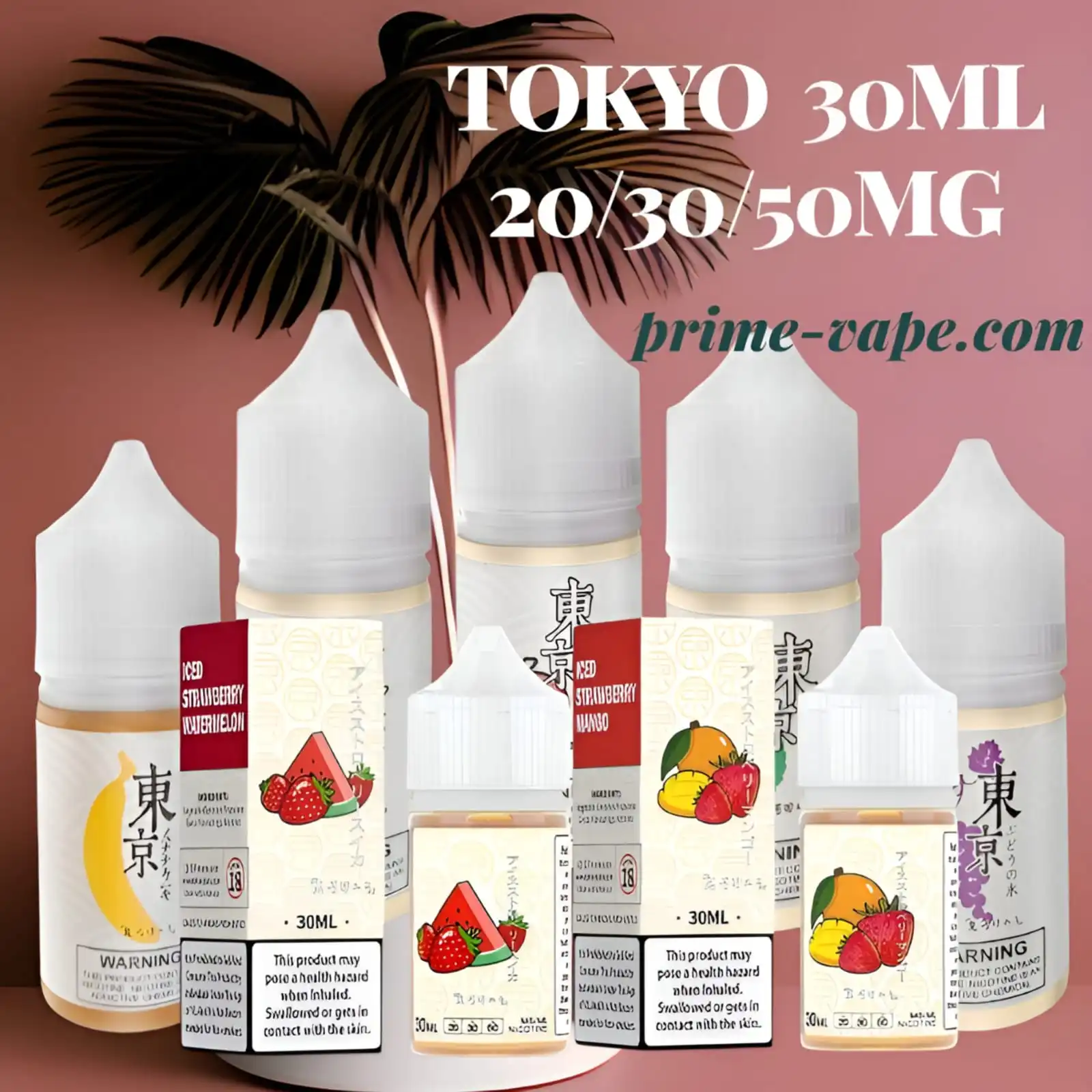 New Tokyo 30mg 30ml E-liquid Salt Nicotine Juice in Dubai UAE