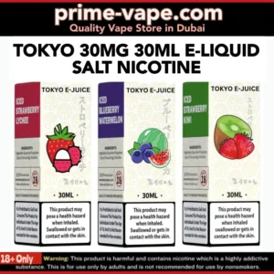 New Tokyo 30mg 30ml E-liquid Salt Nicotine Juice in Dubai UAE