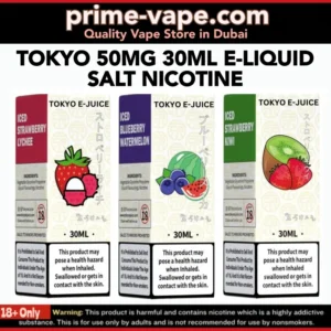 Tokyo 50mg 30ml Salt Nicotine E-liquid in Dubai- Prime Vape UAE