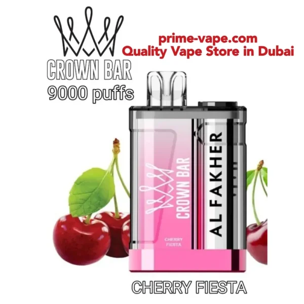 Al Fakher Crystal 9000 Puffs Disposable Vape in Dubai- Crown Bar