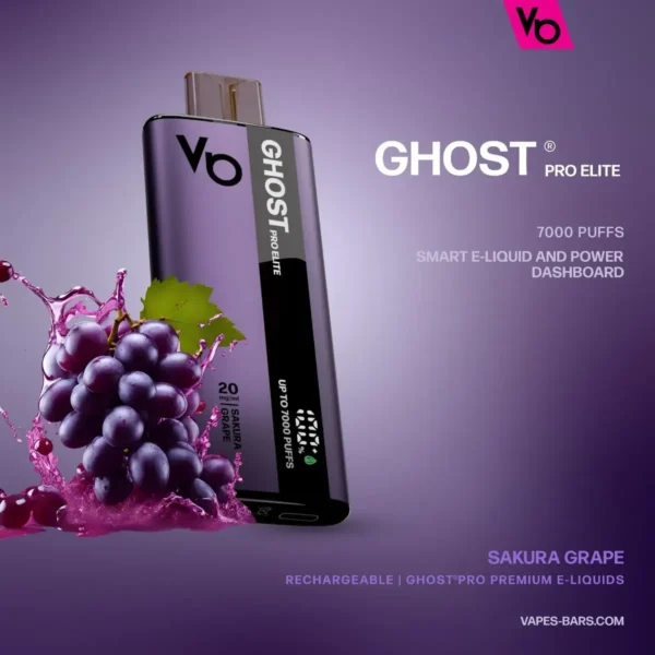 Ghost Pro Elite 7000 Puffs Disposable Vape | Vapes Bars- Dubai