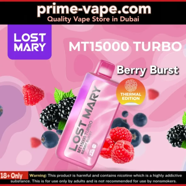 Lost Mary MT15000 Turbo Disposable Vape in Dubai- 15000 Puffs