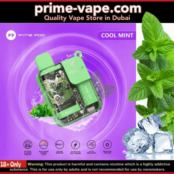 New Disposable Vape Pyne Pod 8500 Puffs Kit- Best Buy in Dubai