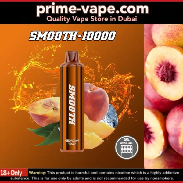 SMOOTH 10000 Puffs Disposable Vape 20mg / 2% in Dubai UAE