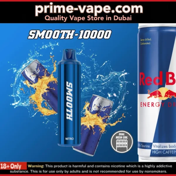 SMOOTH 10000 Puffs Disposable Vape 20mg / 2% in Dubai UAE