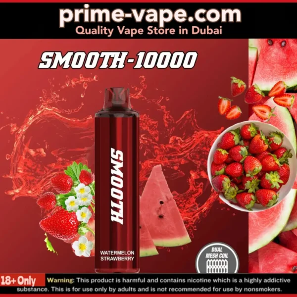 SMOOTH 10000 Puffs Disposable Vape 20mg / 2% in Dubai UAE