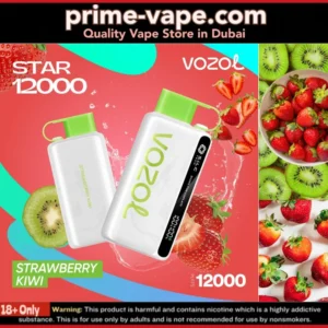 Vozol Star Strawberry Kiwi 12000 Puffs Disposable Vape