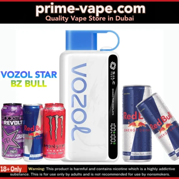Vozol Star VZ BULL 12000 Puffs Disposable Vape Rechargeable