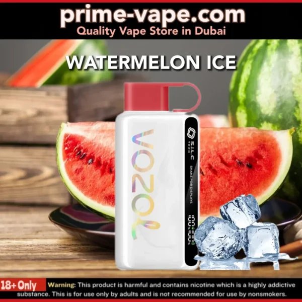 Vozol Star Watermelon Ice 12000 Puffs disposable vape 50mg / 5%