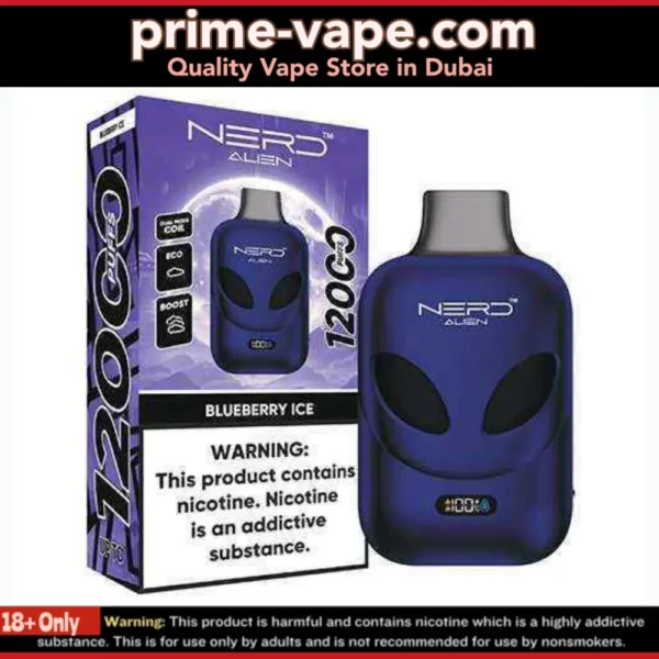 Nerd Alien 12000 Puffs Disposable Vape in Dubai UAE- 20mg / 2%