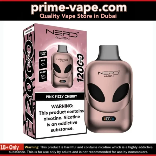 Nerd Alien 12000 Puffs Disposable Vape in Dubai UAE- 20mg / 2%